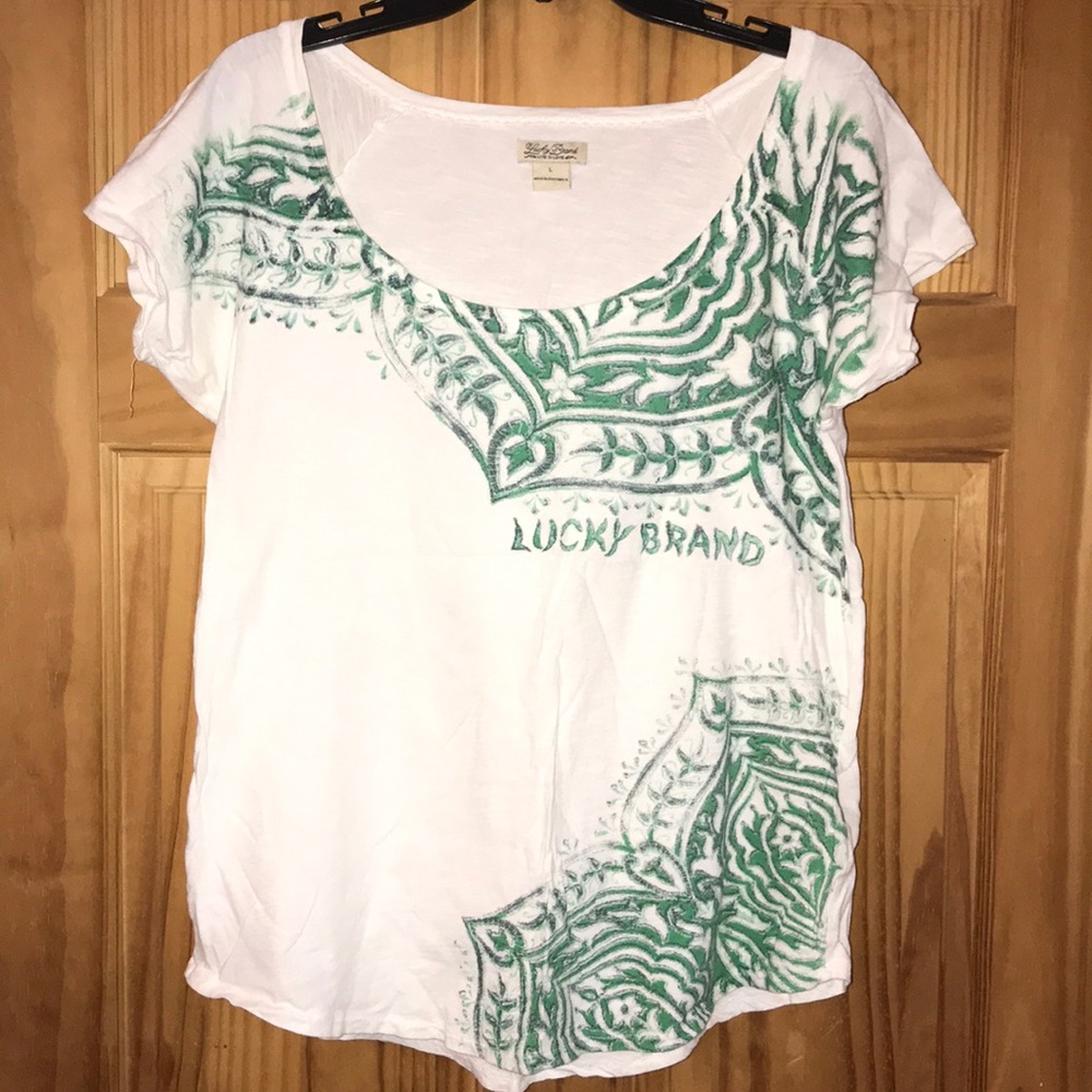 🍀Lucky Brand🍀 ladies Large T-shirt